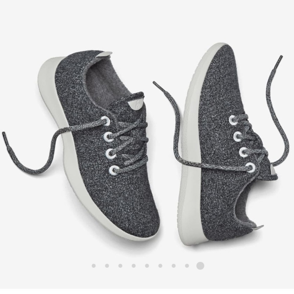 Allbirds wool runners sneakers size 9 grey